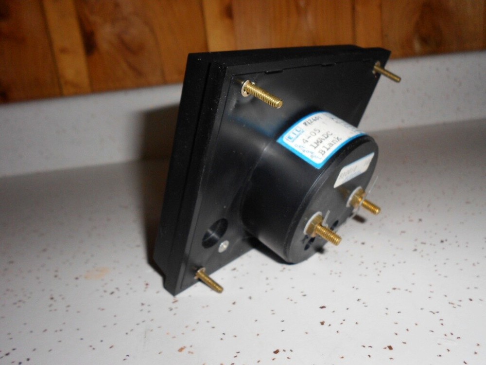 1 MA. DC meter loc n1