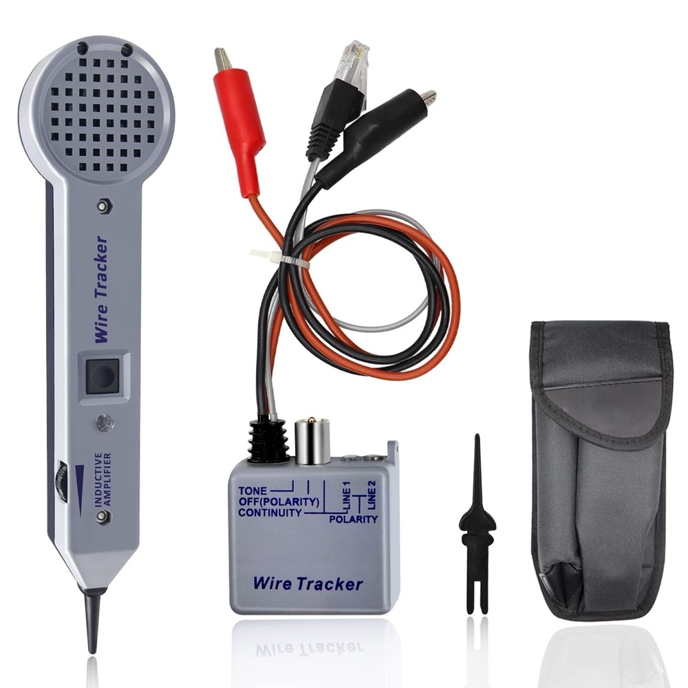 One-Button Operation Tone Tracer Kit - Accurate Testing for Low Voltage Cables