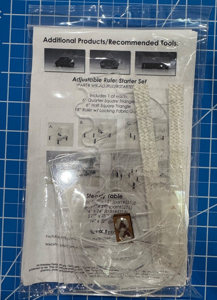 Sew Steady Sampler Template Set 1