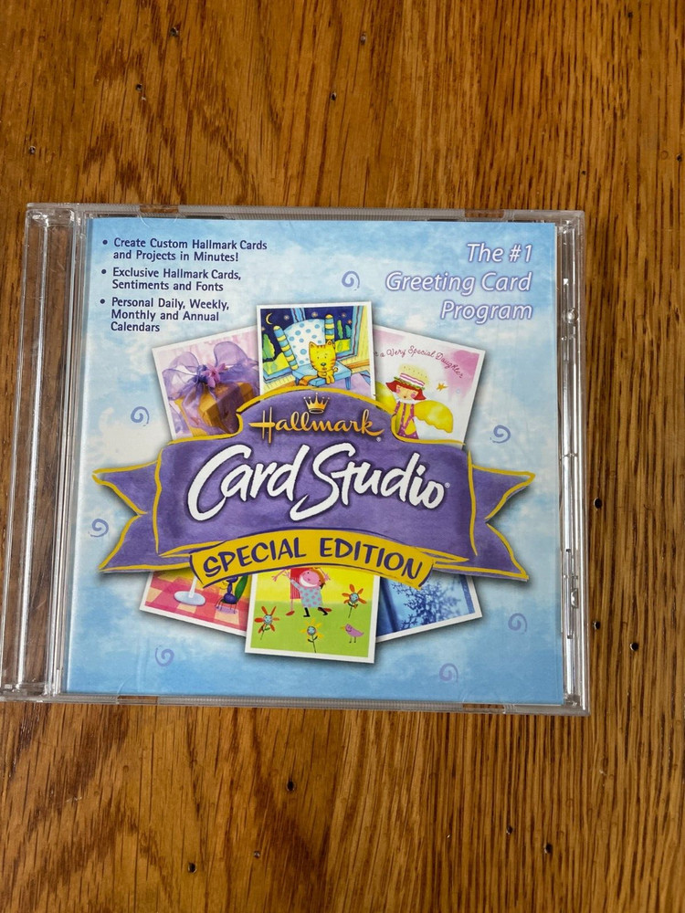 HALLMARK - Card Studio - Special Edition - Windows 98/ME/2000/XP CD-ROM