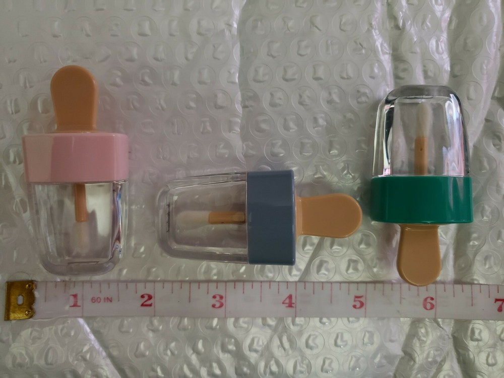 Popsicle Shaped DIY Lipgloss Containers