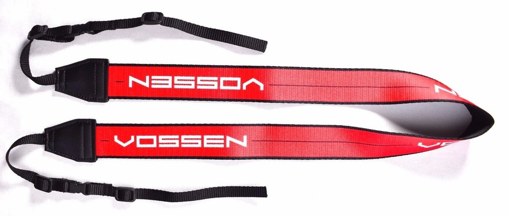 VOSSEN Red Camera Neck Shoulder Strap 1.5" Wide NEW