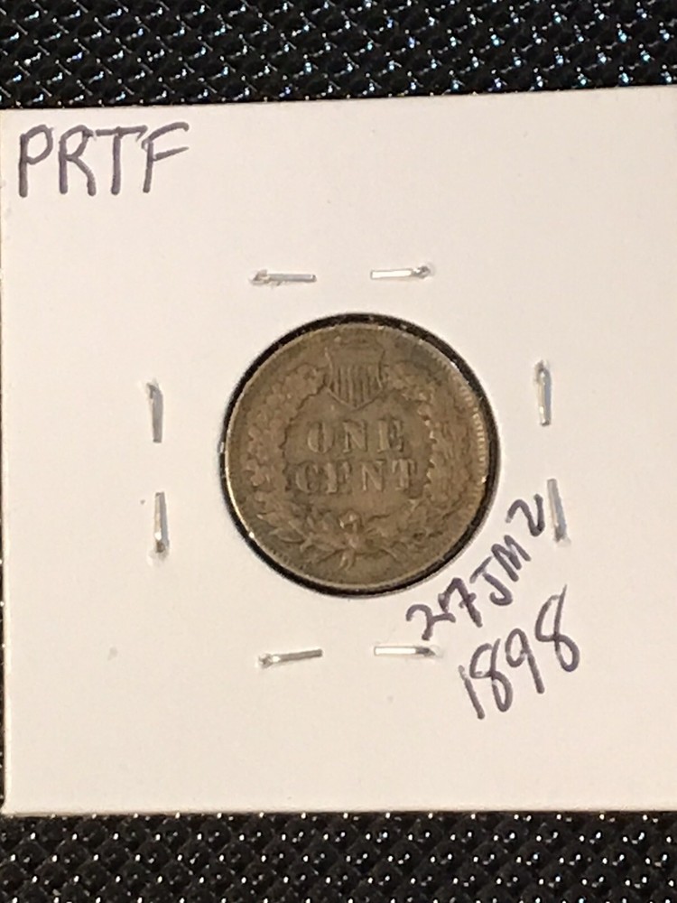 1898 Indian Head Cent VF++