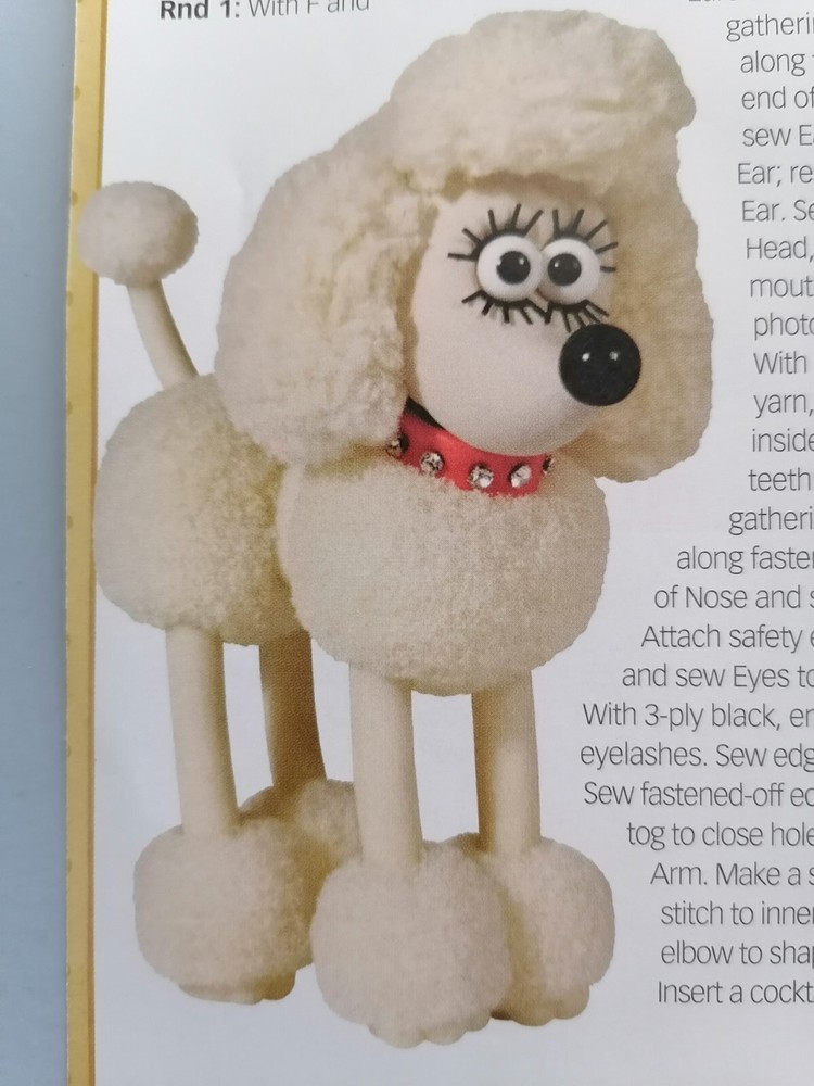 WALLACE & GROMIT Crochet Toys Official Pattern