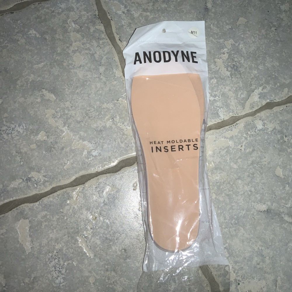 Anodyne Heat Moldable Inserts M11 Diabetes Foot Sensitivity Mid Layer