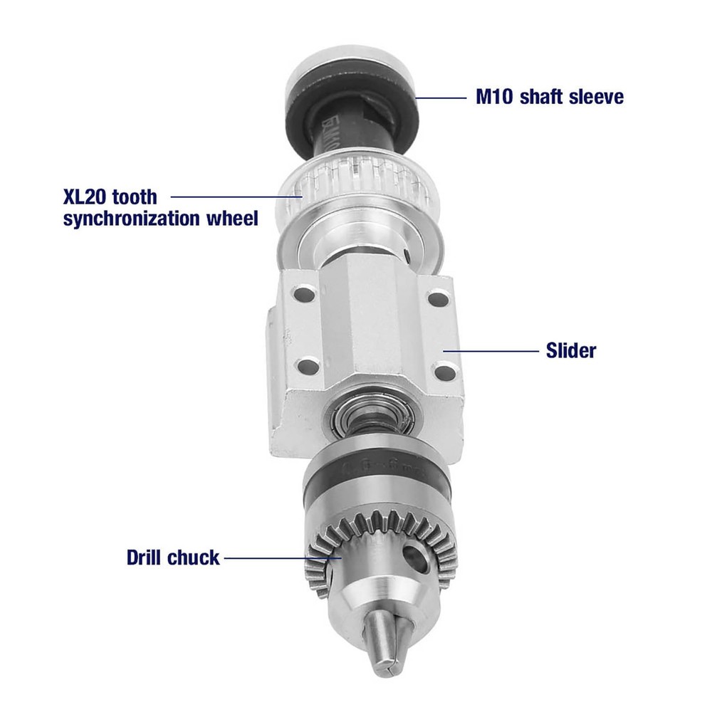 Unpowered Spindle Assembly For DIY Table Saw Bench Drill