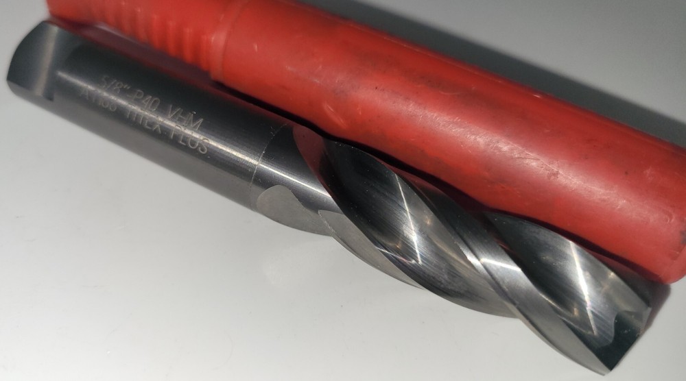 Walter Titex Plus 5/8" Solid Carbide Drill Bit RH Cut 3 Flutes Tanged 140° Point