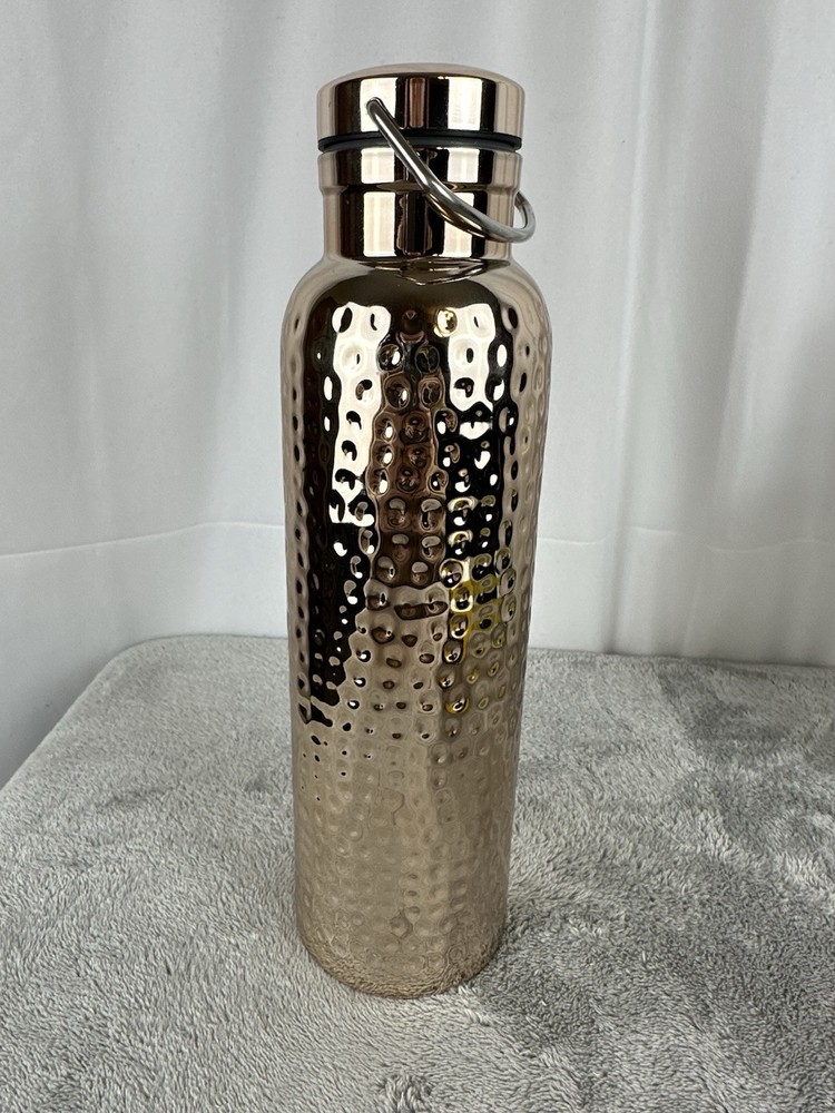 Hammered Water Bottle EUC