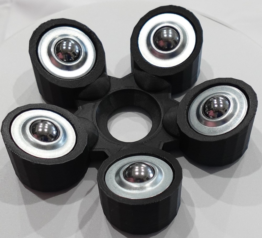 Bowling Ball Spinner Cup - Black