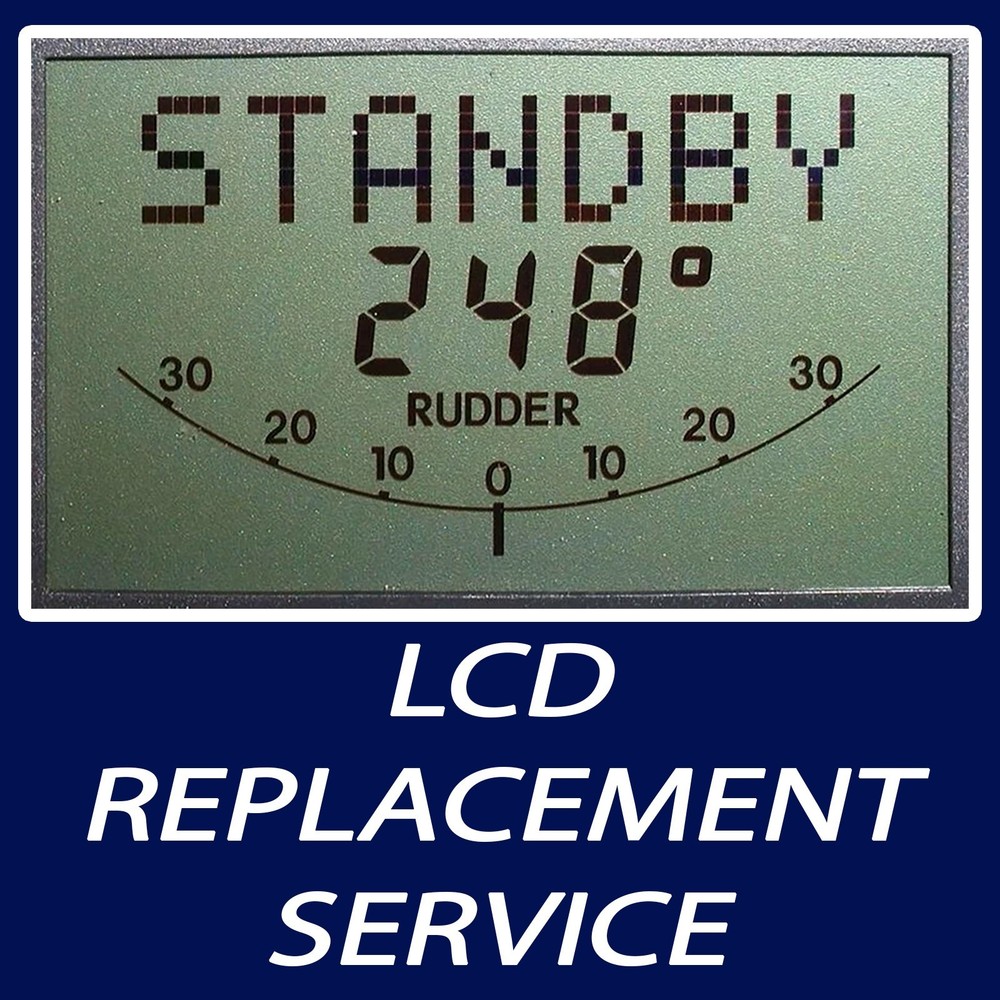 LCD Screen INSTALLED for Autohelm / Raymarine ST7000 Display Replacement