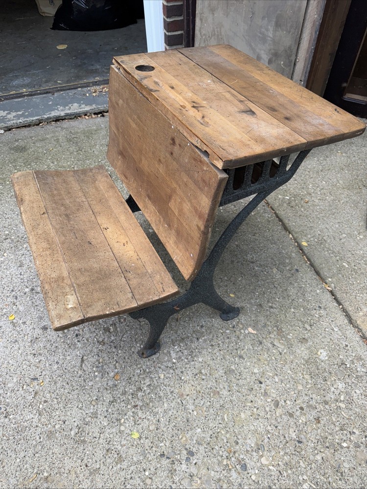 Antique School Desk