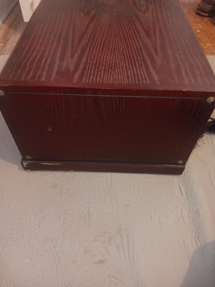 Electro Brand Nostalgia Multi Function Player Record CD Radio Needs Needle