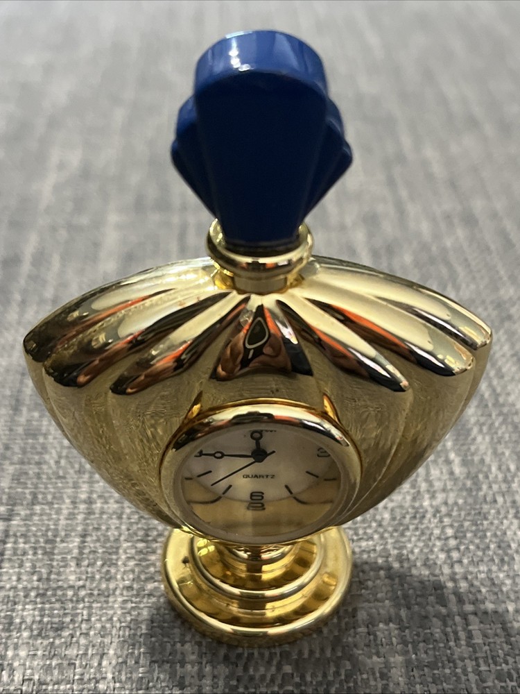 Vintage Timex Perfume Bottle Clock