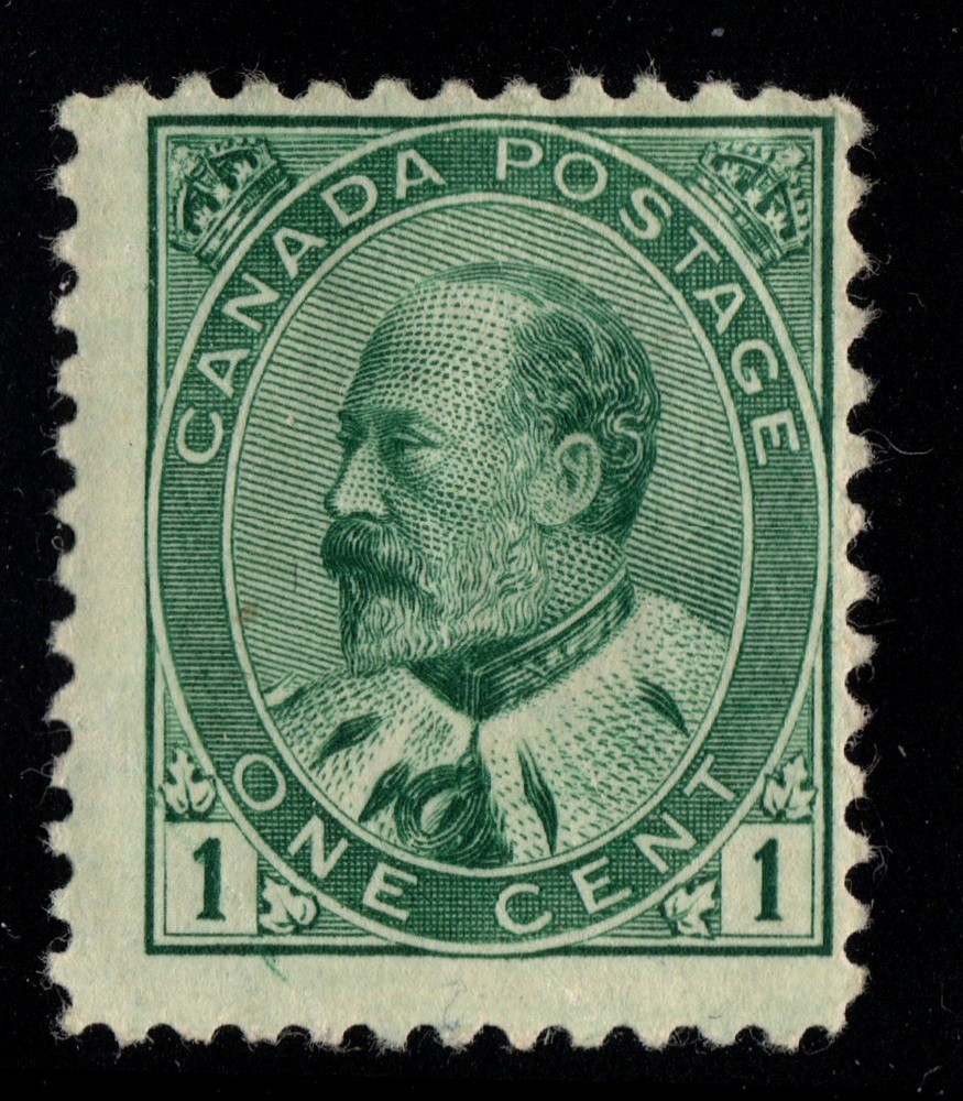 #89 Edward VII   1c Canada mint