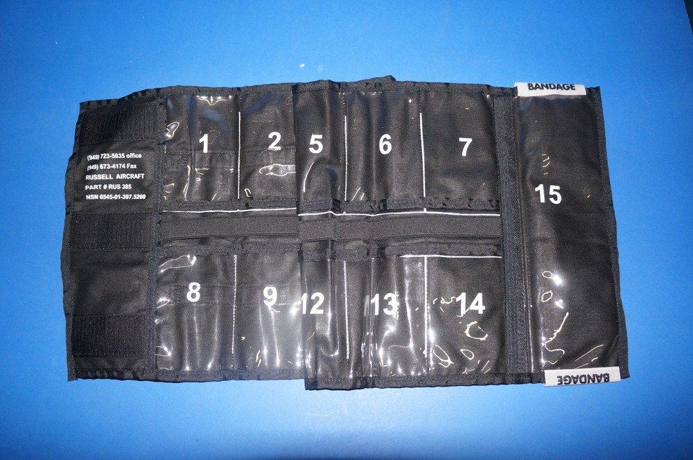 Russel Aircraft RUS385 Military Flight Medic Bag Nylon 18