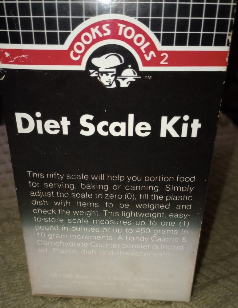 Vintage Diet Scale Kit Cook's Tools Hong Kong