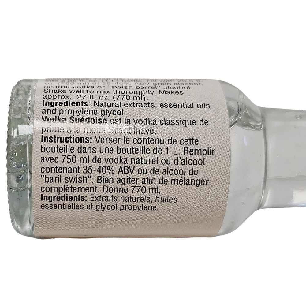 Liquor Quik Natural Vodka Essence 20 mL (Swedish Vodka)