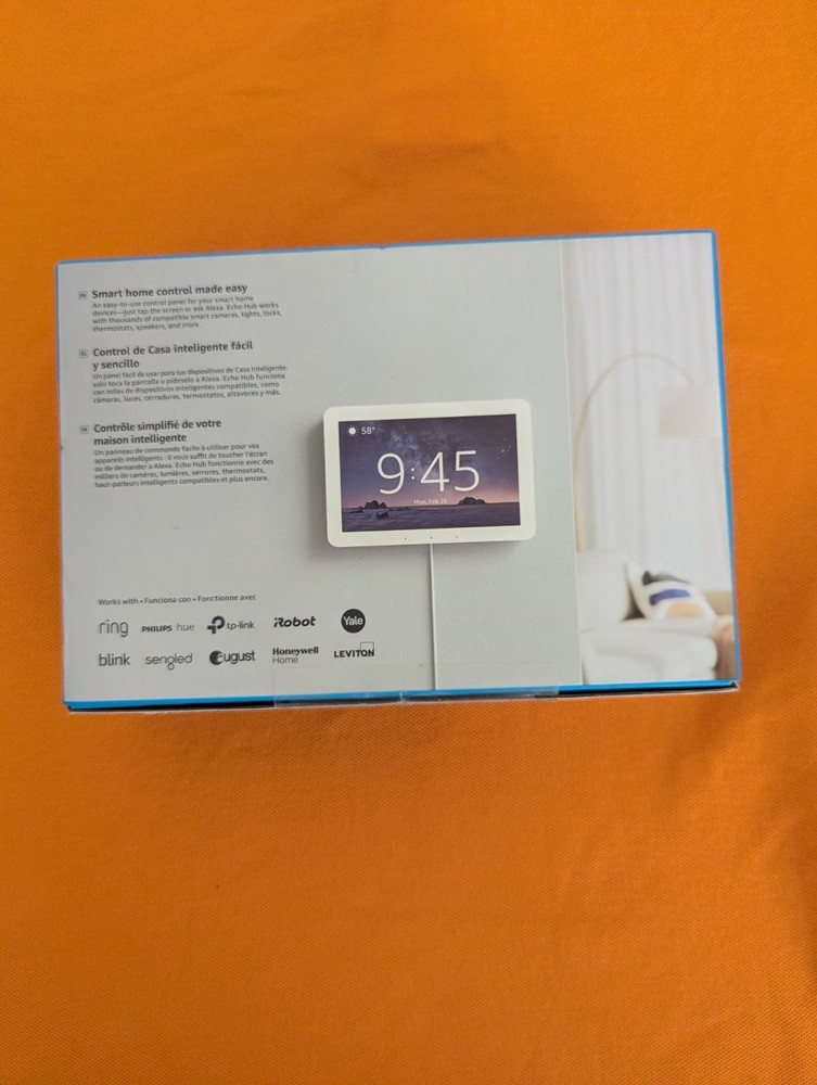 Amazon Echo Hub 8 in. Smart Home Control Panel with Alexa Compatible