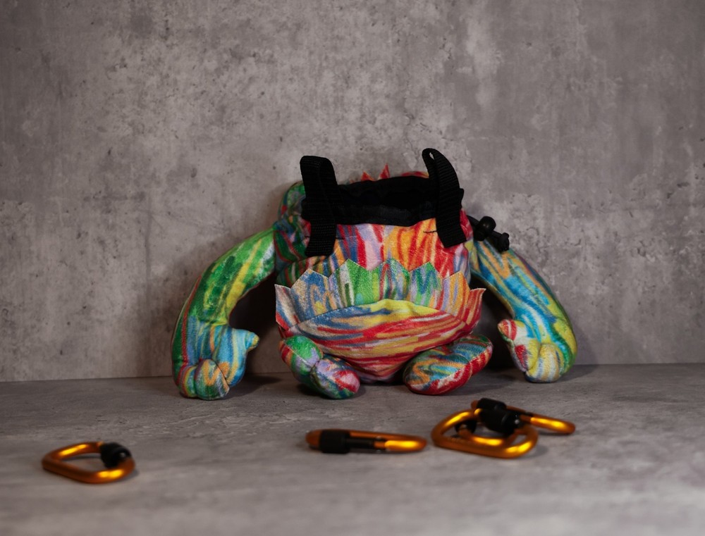 Rainbow Monster Chalk Bag