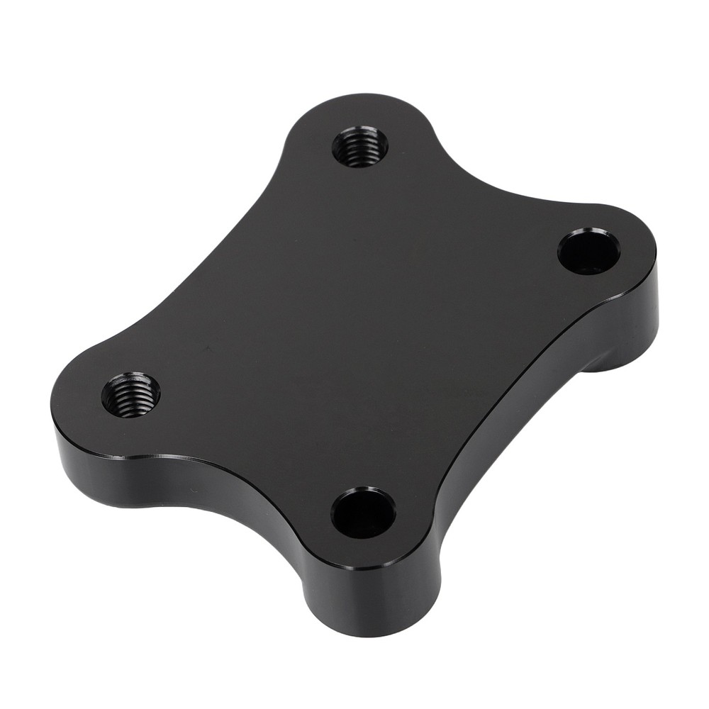 Black Aluminum Pull Plate Bracket For Harley Electra Glide Electra Glide CVO