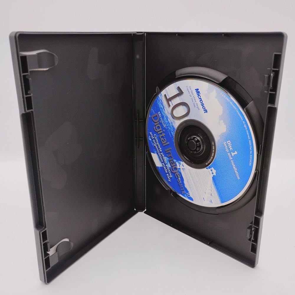 Digital Image Suite 10 (Windows PC, 2004, 2-Disc Set) Fast Free Shipping
