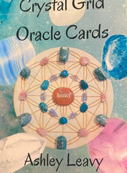 Crystal Grid Oracle Cards By Ashley Leavy 48 Card Deck