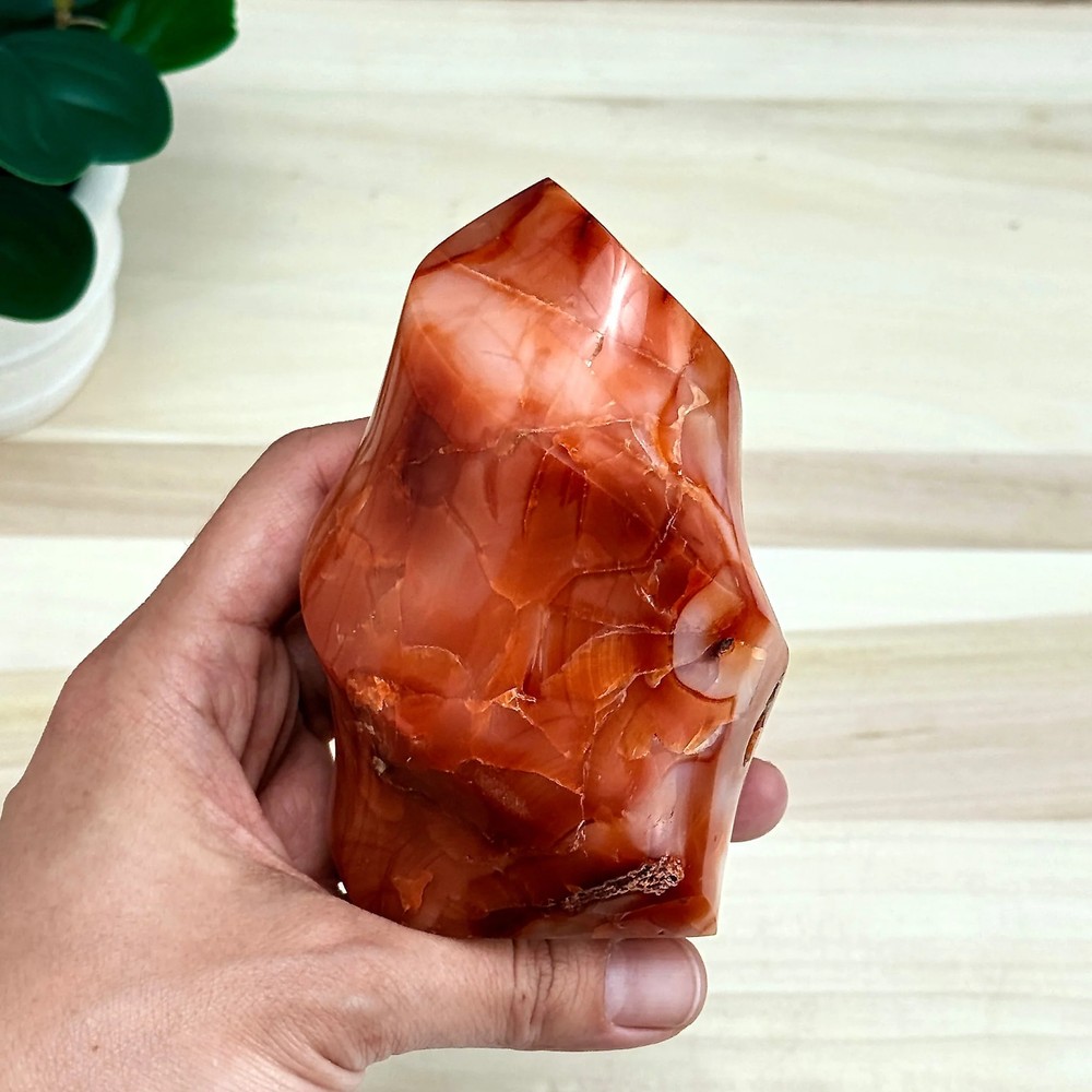Carnelian Flame, 1 lb. 5.9 oz.