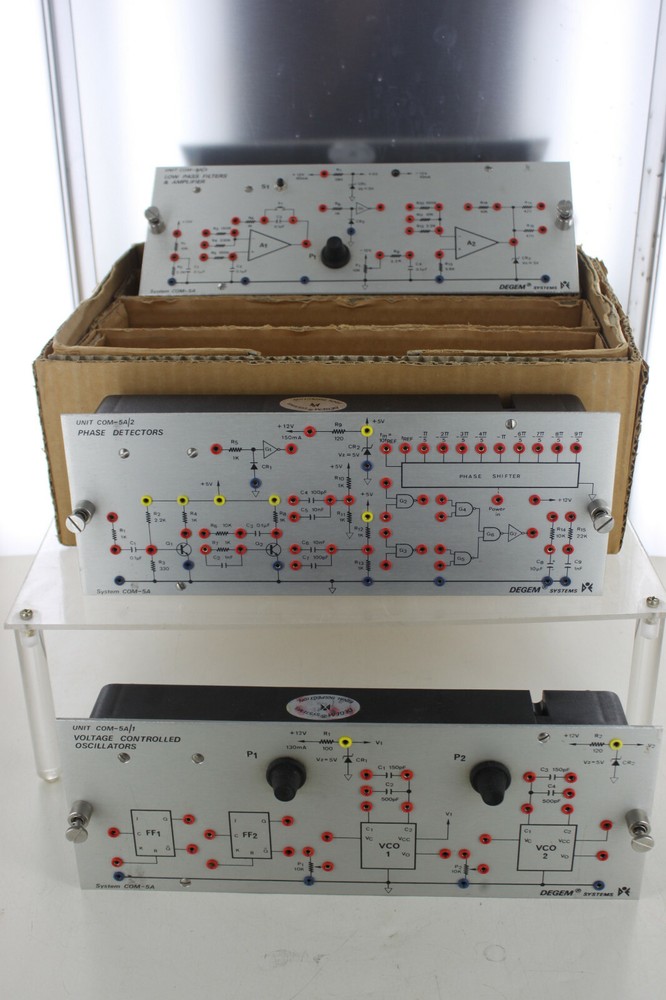 DEGEM SYSTEMS UNITCOM 5A OSCILLATORS PHASE DETECTORS AMPLIFIER