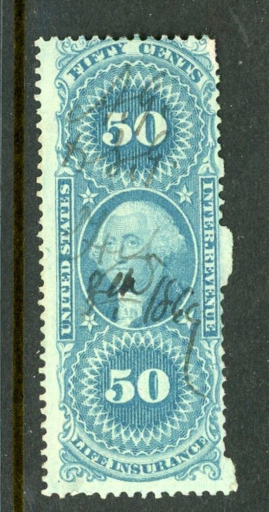 US Scott # R58c - Used - Pen Cancel                     (24-C246)