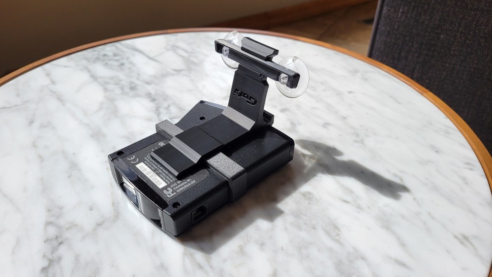 Valentine1 v2 radar detector removable mount for Tesla model 3 and model Y