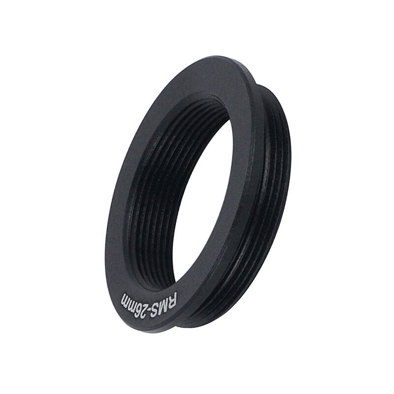 RMS-M26 Flange Adapter RMS Thread to M26 x0.75 mm for microscope objective