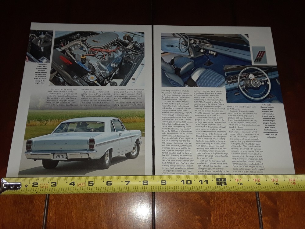1967 FORD FAIRLANE 427 ORIGINAL 2016 ARTICLE