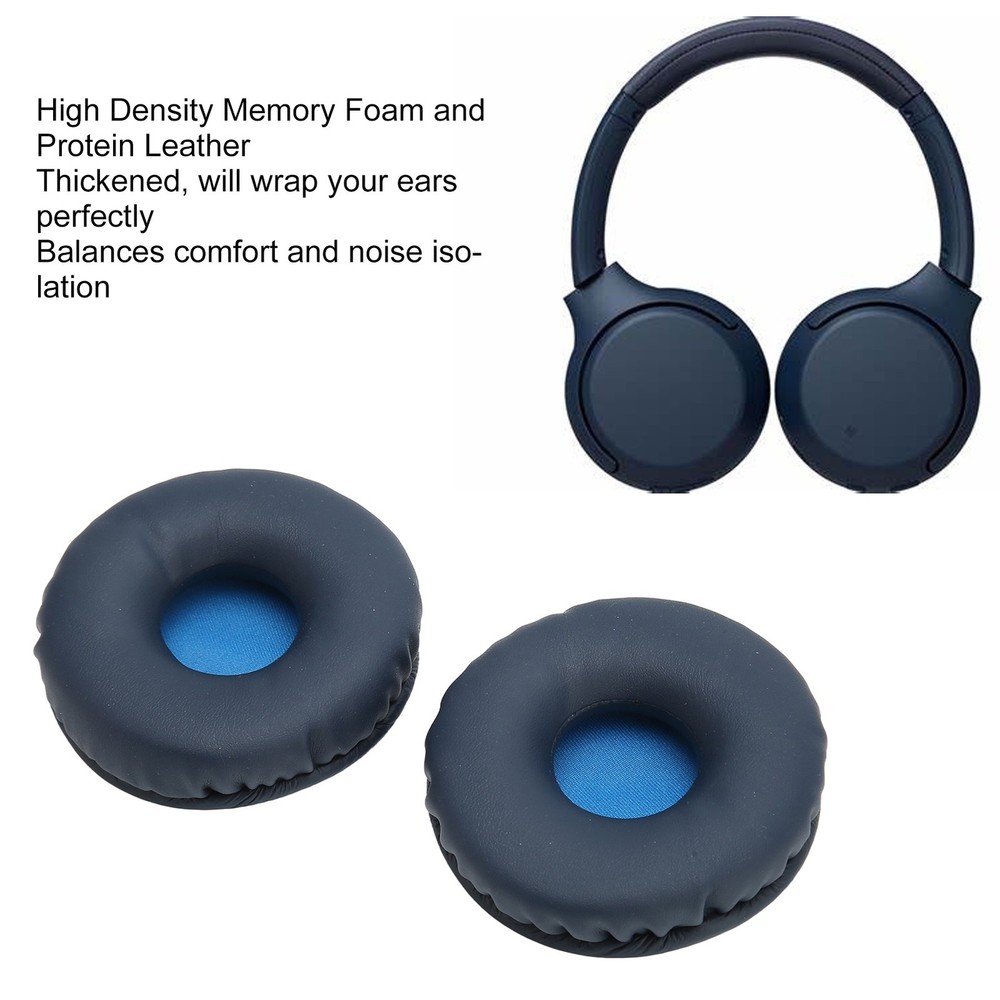 Replacement Ear Pads For WH XB700 Replacement Memory Foam Protein Leather⭐