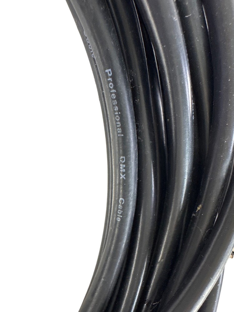 Unbranded 25ft Professional DMX Cable Black