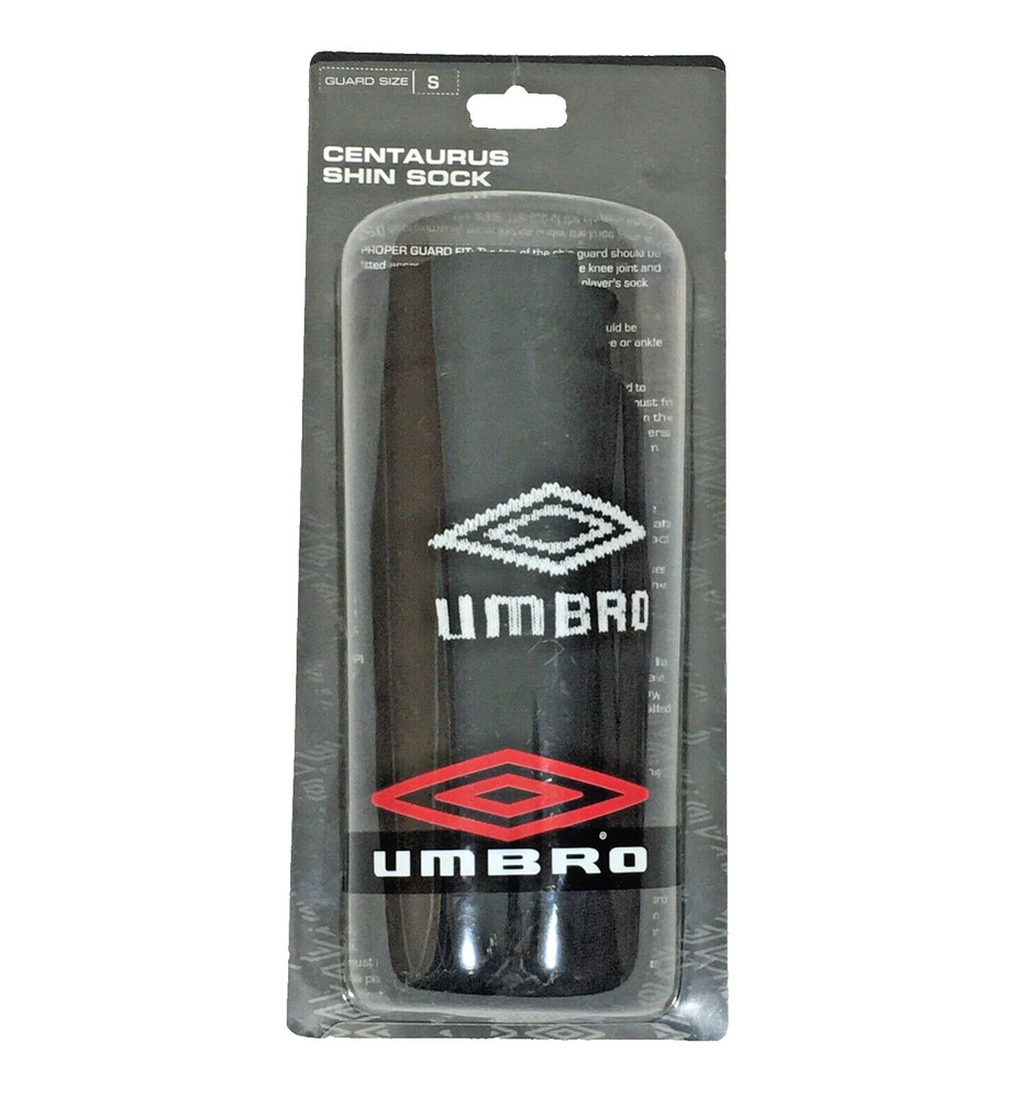 Umbro Centaurus Shin Sock Guard Size Small Black