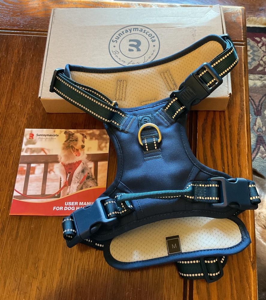 Sunraymascota No Pull Dog Harness, Size Medium