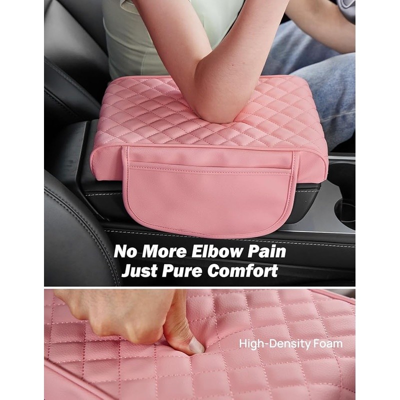 Scratch Resistant Console Cover Waterproof Armrest Protector SUVs Sedans Trucks