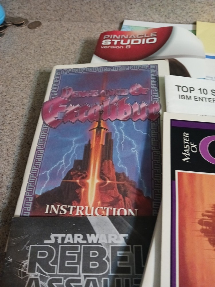 Vtg Commodore 64 Microsoft +Other Manuals Paperwork Lot Computer Video Game READ