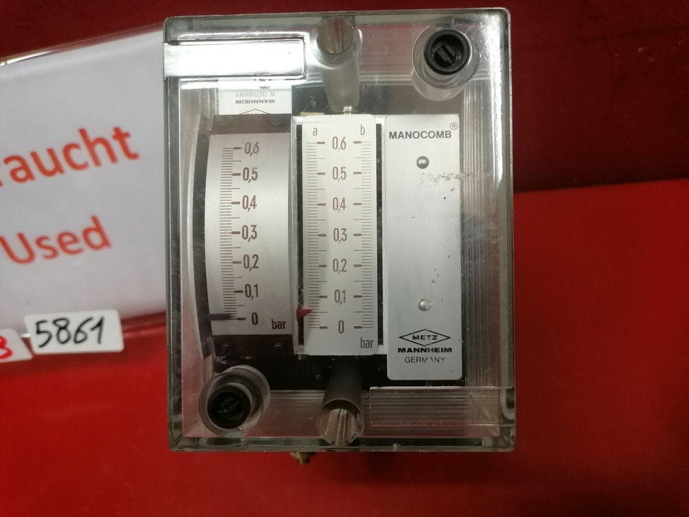 Metz Manocomb L/1KA/B Pressure Switch Pressure Regulator