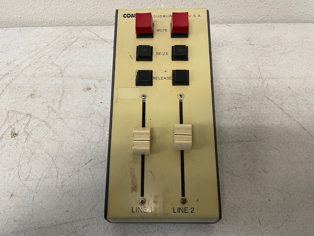 Vintage Comrex remote broadcast mixer 2 Line