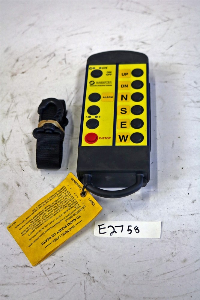 New Magnetek TX12M-2 Wireless Crane Remote - - - E2758