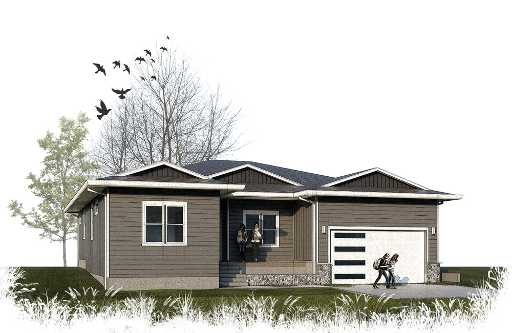 Modern Tropic House Plans – PDF Downloadable Blueprint