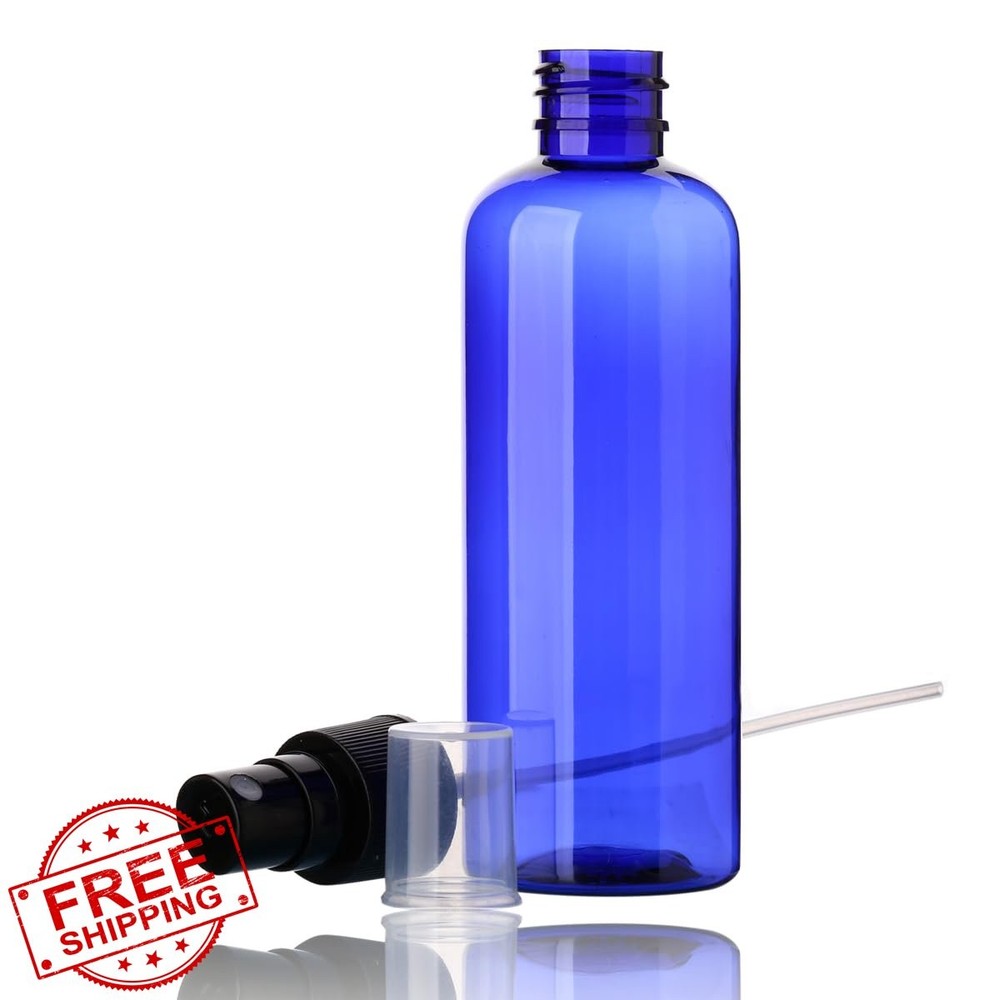 SINIDE 100ml Fine Mist Spray Bottles 4 Pack Travel Refillable Perfume