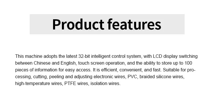 Automatic Stripping Machine Wire Processing Equipment Stripping Cutting Machine