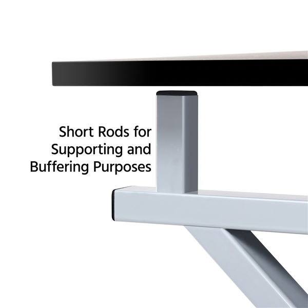 Adjustable Steel Drafting Table Three Storage Drawers Shelf and Stool
