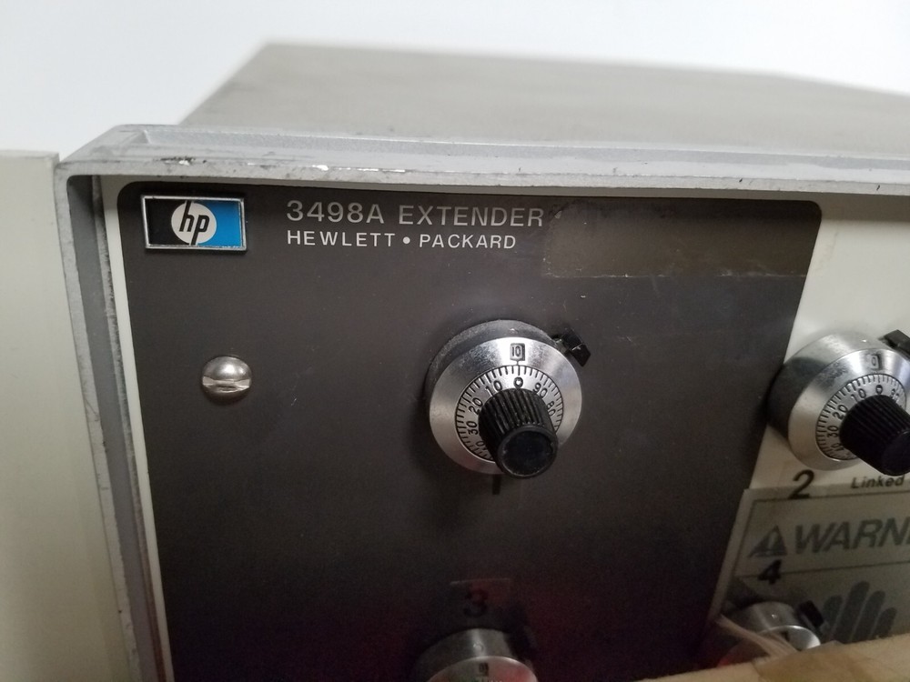 Keysight Agilent HP 3498A Extender Data Acquisition Controller Rack Mountable