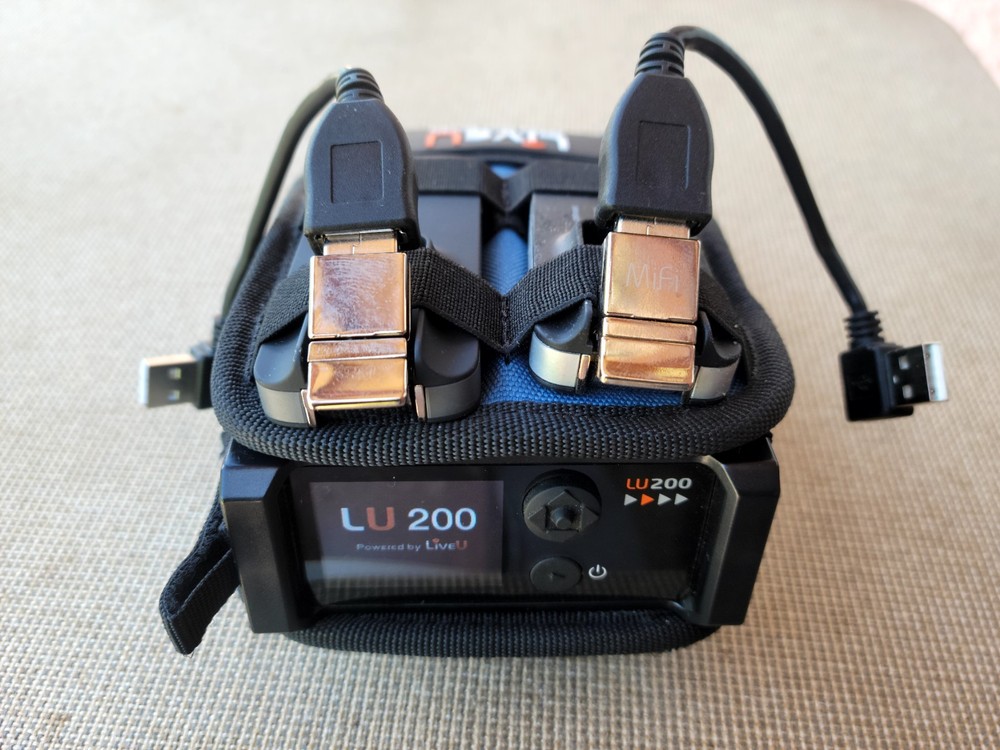 Portable LiveU LU200 Encoder Transmitter