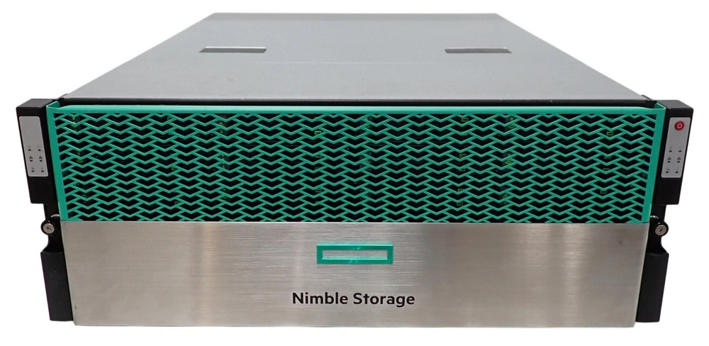 HPE Nimble Storage AF1000 All Flash Array 34.56TB SSD Storage 2x 10G Controller