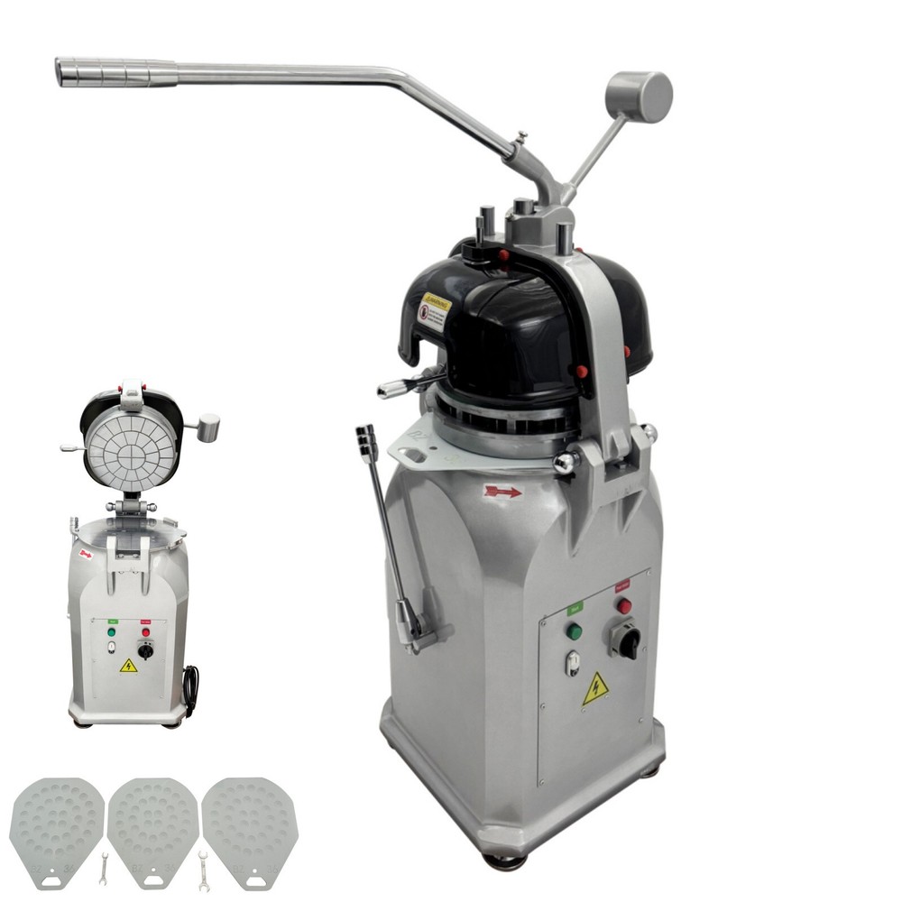 110V Commercial 36 Blocks Semi-Automatic Dough Divider Roller Rounder