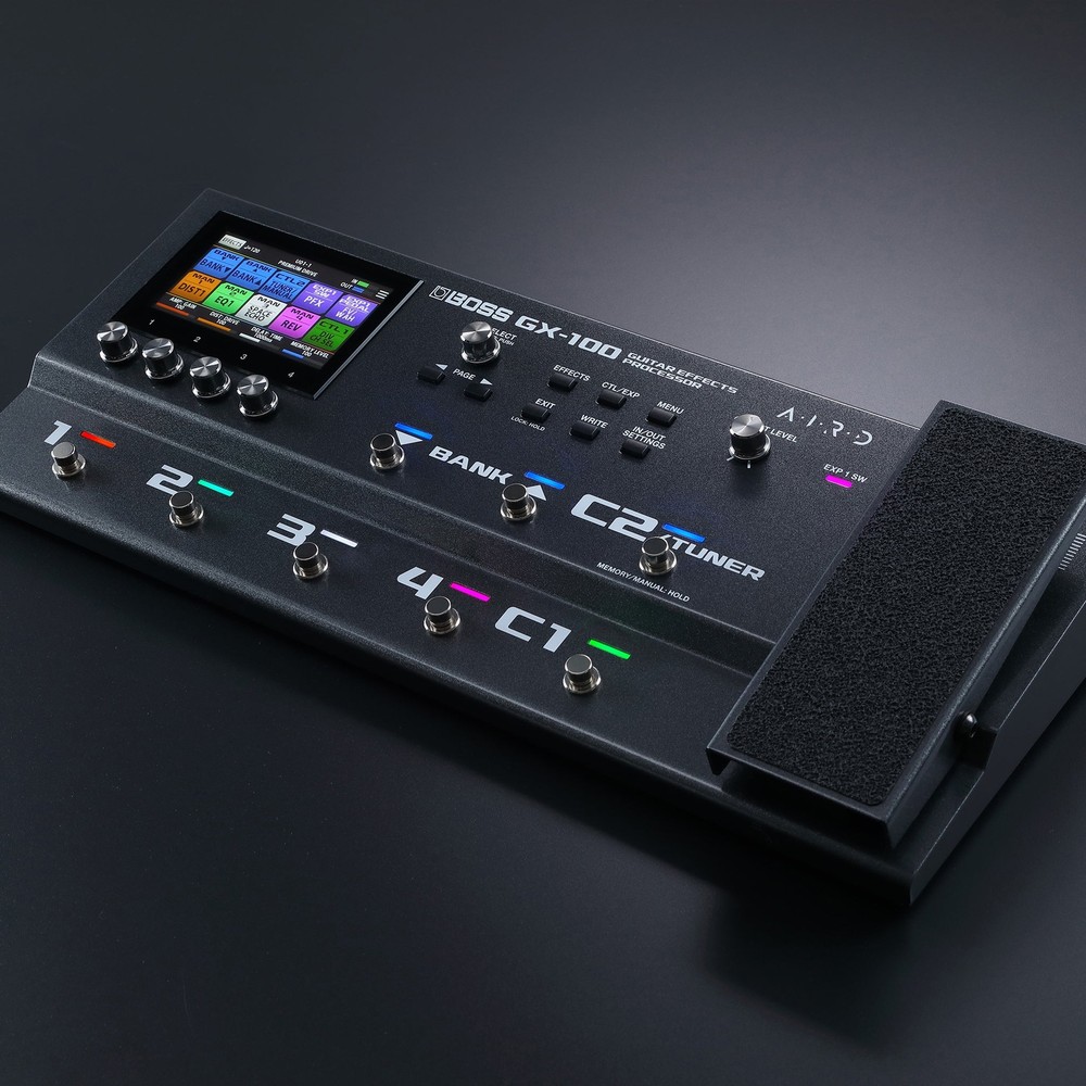 Boss GX-100 Guitar Effects Processor w/AIRD Technology & Color Touchscreen
